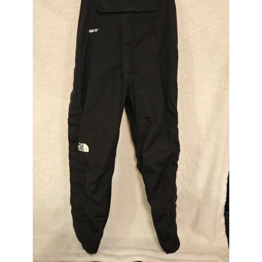 The North Face Mens L Gore-Tex Ski Bib Overalls Mens Black Snow Pants Waterproof